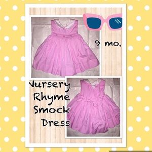 Nursery Rhyme Baby Girls Dress 9 mo.
